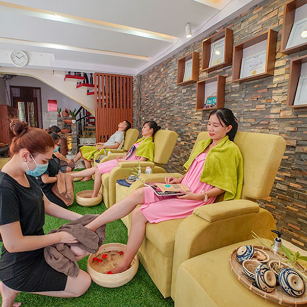 Liệu Trình Massage Trị Liệu Giảm Stress, Cải Thiện Giấc Ngủ Tặng Trà Thảo Dược Ngủ Ngon Tại Ven Ven Massage & Spa