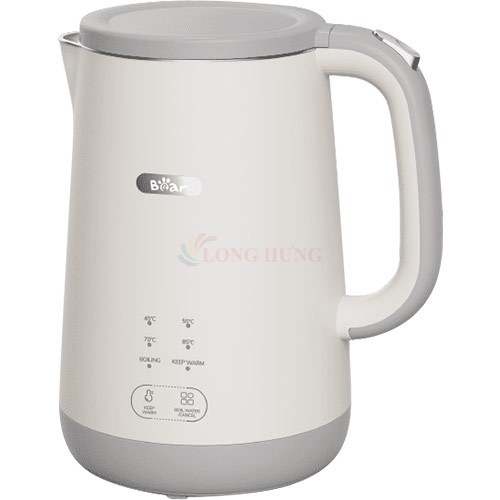 Ấm Đun Siêu Tốc Giữ Nhiệt Bear SB-ST17T 1800W Dung Tích 1,7L Cảm Ứng Dễ Dàng Sử Dụng - Hàng chính hãng