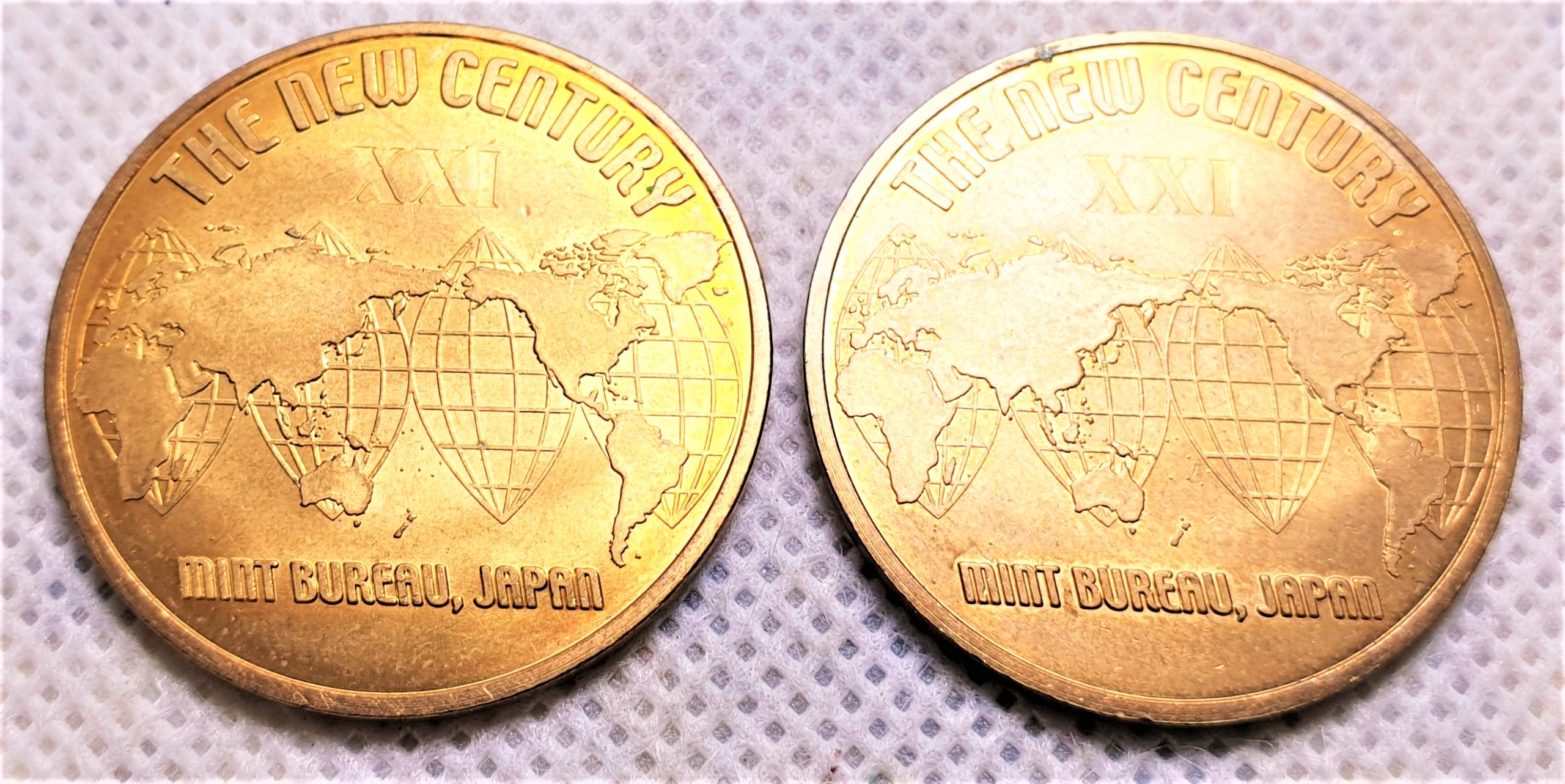 Medal sưu tầm Thế Kỷ 21 Tình Yêu & Hoà Bình