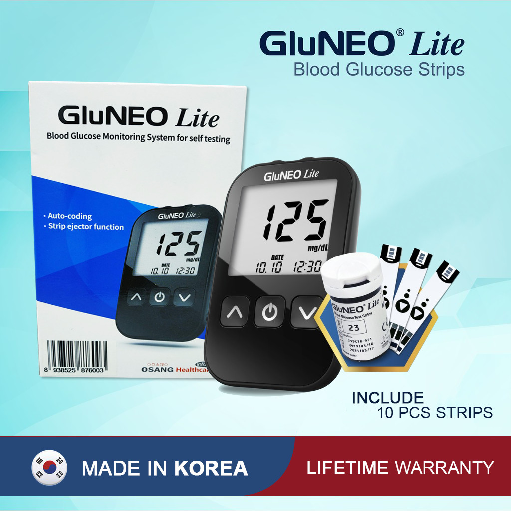 Máy Đo Đường Huyết GluNEO Lite