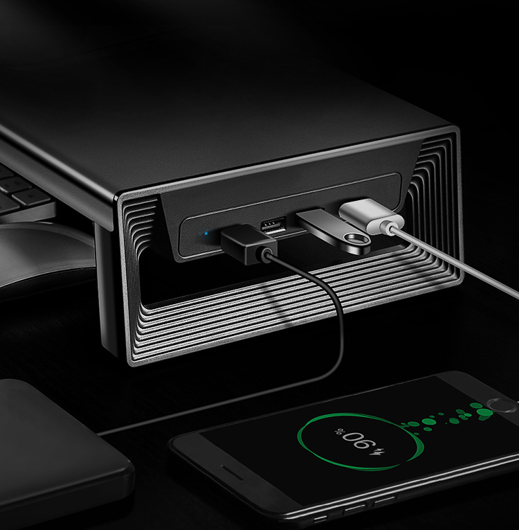 Bàn Kê Dành Cho Màn Hình Laptop MAVERICK SLIM BLACK  - phiên bản mới hàng cao cấp chống nước