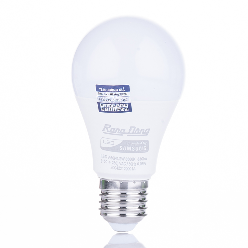 Led bulb tròn A60N1 9W