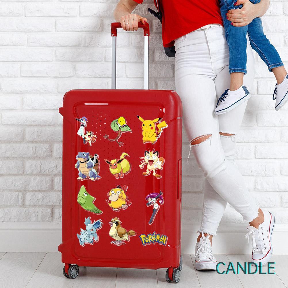 Bộ 50 Miếng Dán Trang Trí Hình Hoạt Họa Xinh Xắn