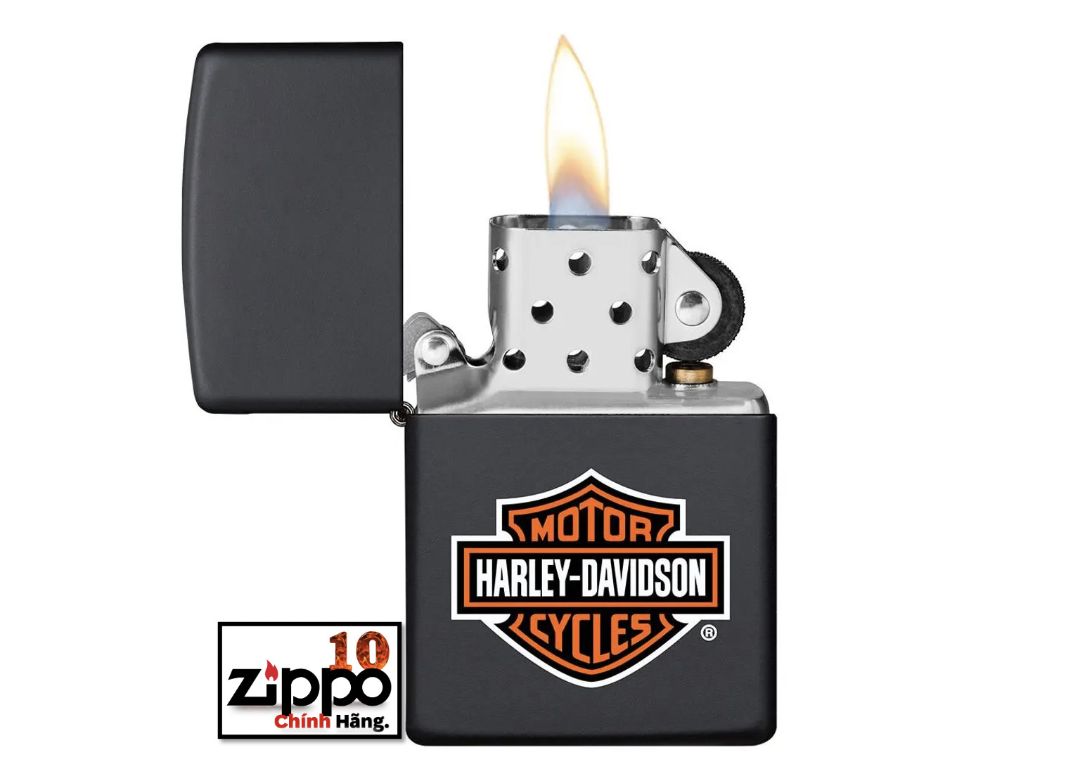 Bật lửa Zippo 218HD-H252 Harley-Davidson - Chính hãng 100%