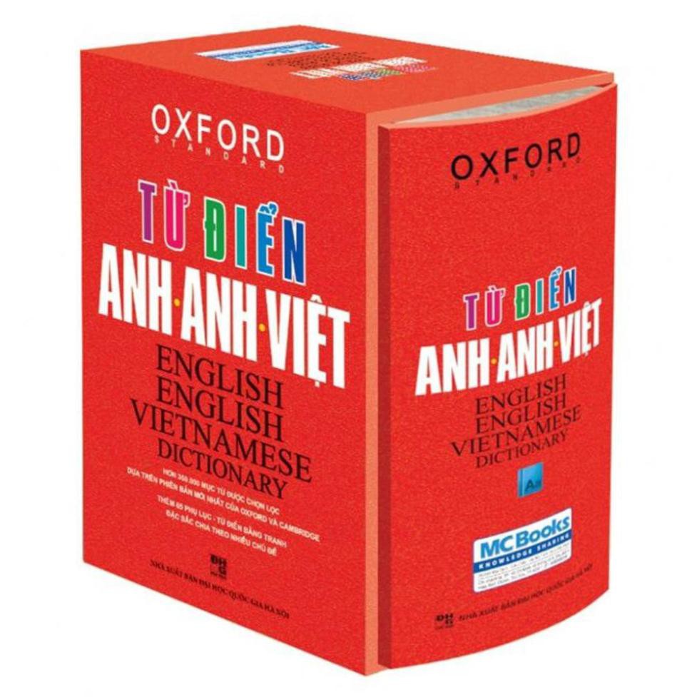 Từ điển Oxford Anh-Anh-Việt (Bìa đỏ cứng)