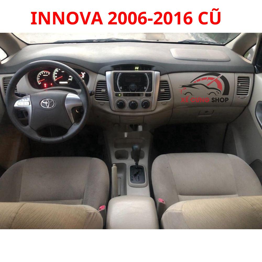 Thảm Taplo Da Carbon Innova 2016-2022 cao cấp