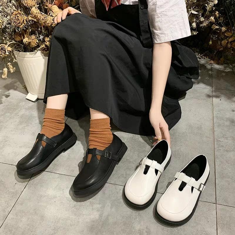 Giày búp bê quai cài 6674