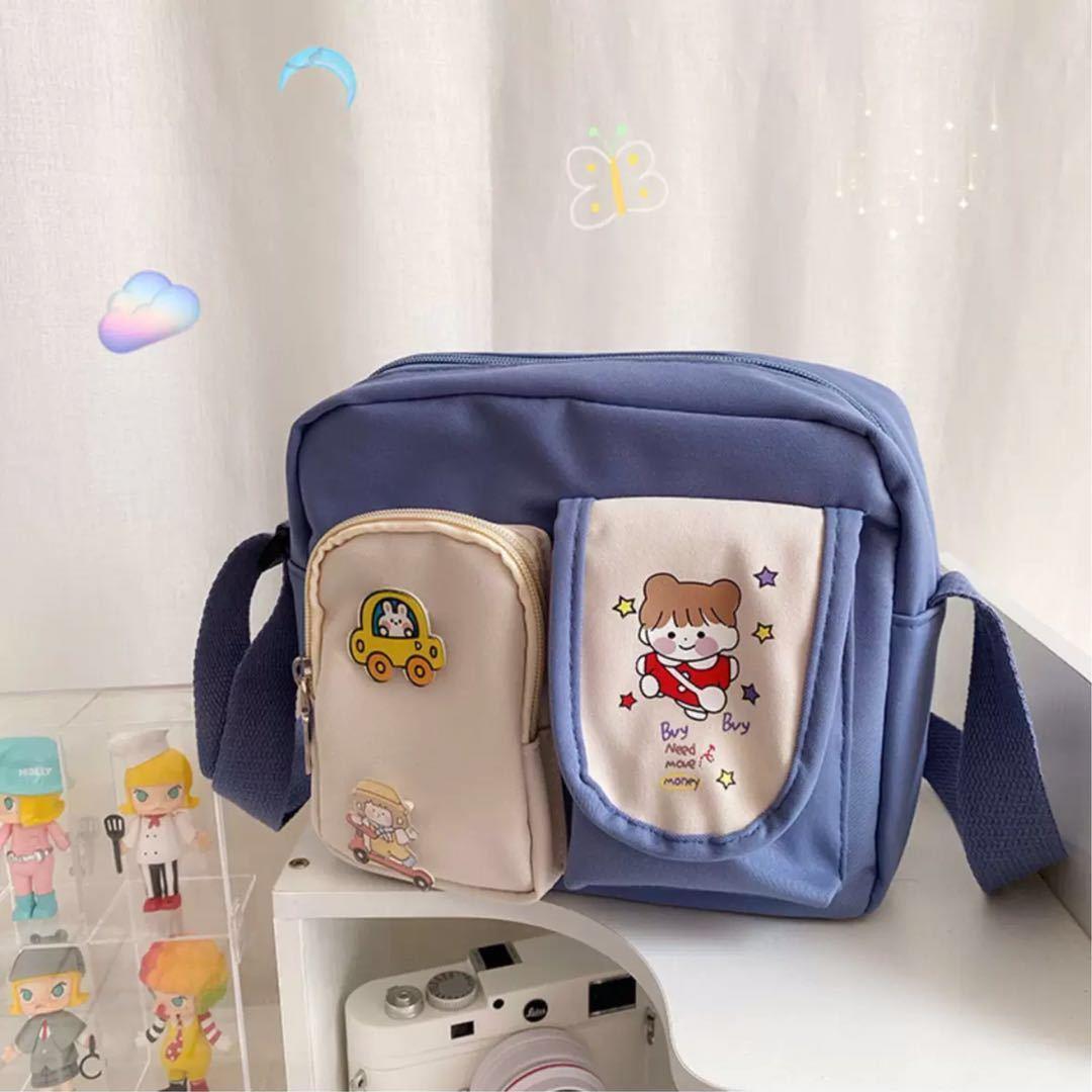 Women's Japanese Style All-Matching Canvas Bag Female Student Korean Style Crossbody