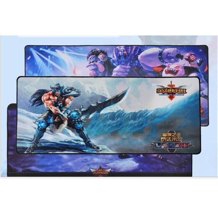 Miếng lót chuột size lớn chơi game NTC hình LMHT - Loại Mousepad Speed (Mẫu ngẫu nhiên)