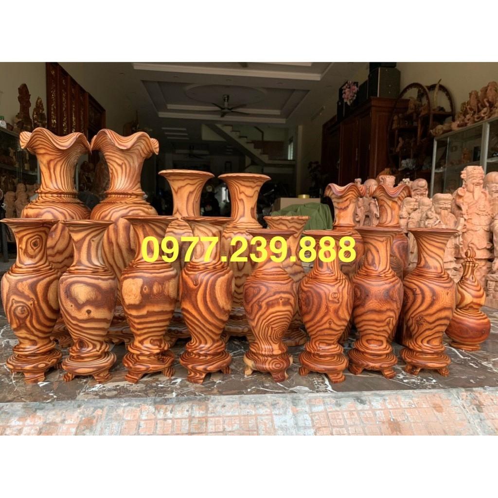 Lục bình gỗ trắc dây 30cm