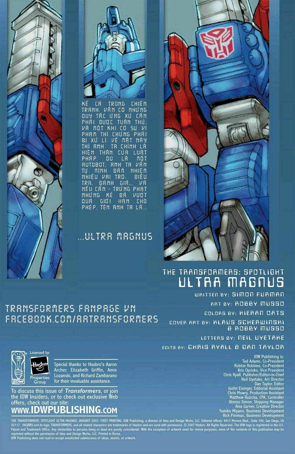 the transformers spotlight chapter 1 2