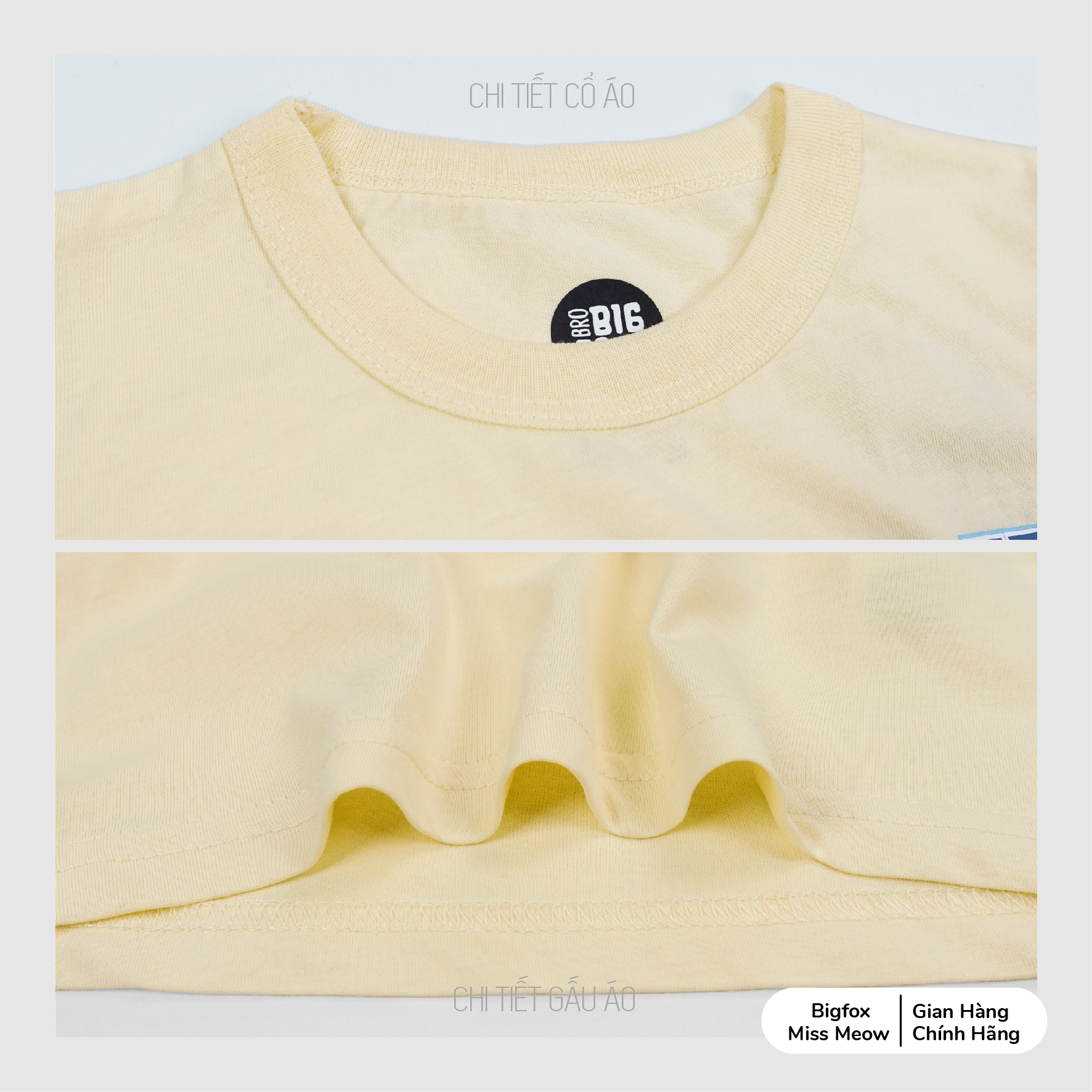 Bộ bé trai sát nách Bigfox Miss Meow size đại chất cotton in Gấu cỡ 3,7,9,11 tuổi 30kg 40kg