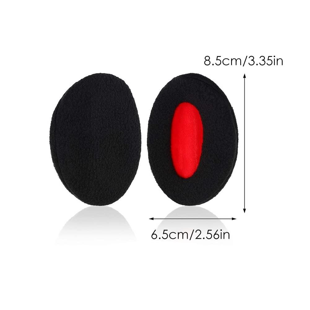 3 cặp tai nghe để ngủ mùa đông chạy phụ nữ bảo vệ tai ngoài trời không có tai chống tai lông cừu cho nam giới, túi lông cừu mùa đông