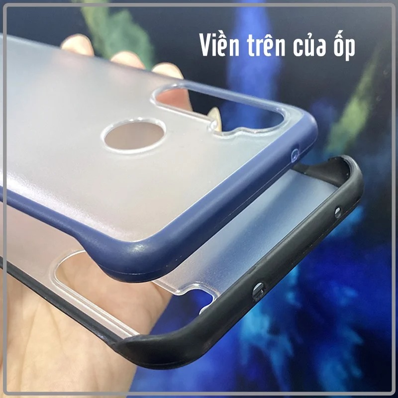 Ốp lưng cho Xiaomi Redmi Note 8 nhám hở viền, nhựa TPU dẻo