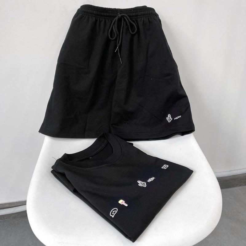 Bộ Quần Áo Hoạ Tiết Icon Cute Hot Trend ulzzang unisex