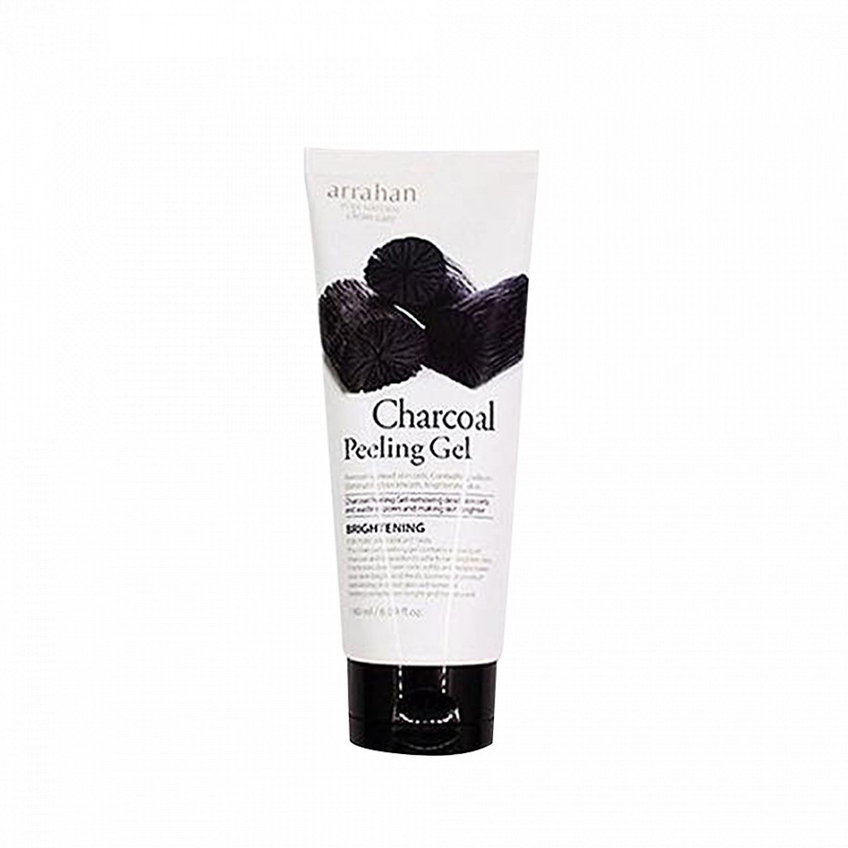 Tẩy Tế Bào Làm sạch sâu  và Ngăn Ngừa Mụn Chết Chiết Xuất Từ Than Hoạt Tính ARRAHAN CHARCOAL PEELING GEL (180ml) - Hàn Quốc Chính Hãng