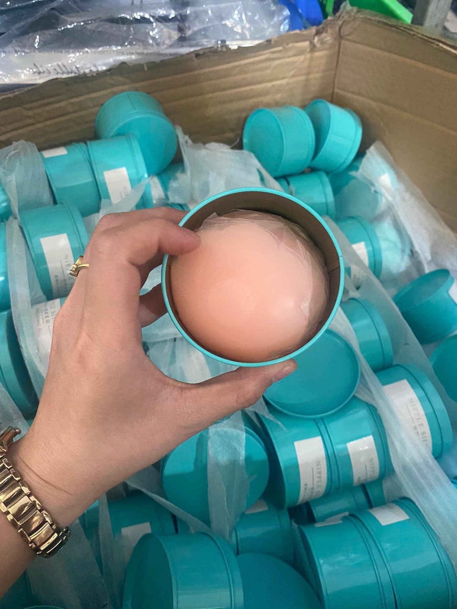 Hộp 10 Miếng Dán Đầu Ti- Vú Silicon Dễ dùng Sử Dụng Nhiều Lần