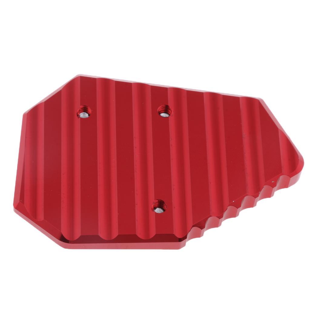Red Metal Kickstand   Stand Extension Pad for  CB1000R 2015