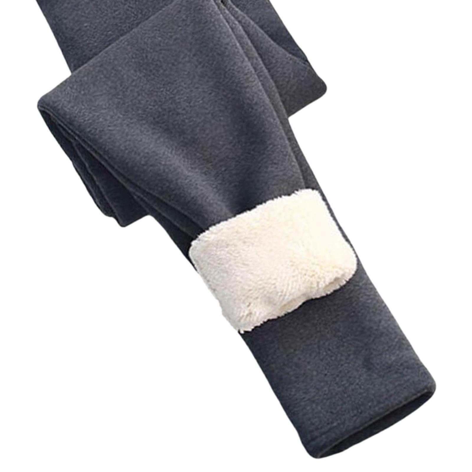 Women Winter Leggings Stretch High Waisted Warm Tights for Running Hiking Workout