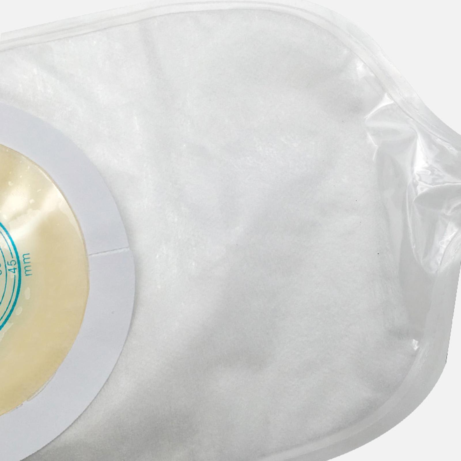 10Pcs Ostomy Bags Transparent Open Design Stoma Bag Leakproof Professional
