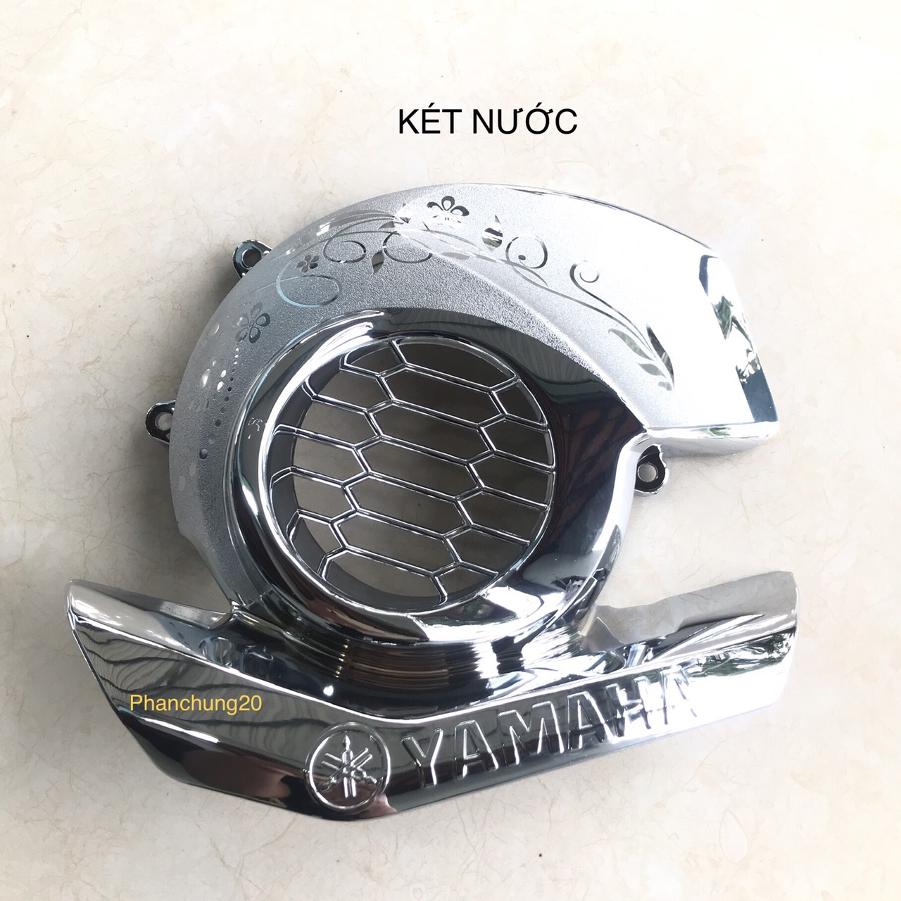 ỐP KÉT NƯỚC  DÙNG CHO ĐỜI XE JANUS 2022 2023 CROM