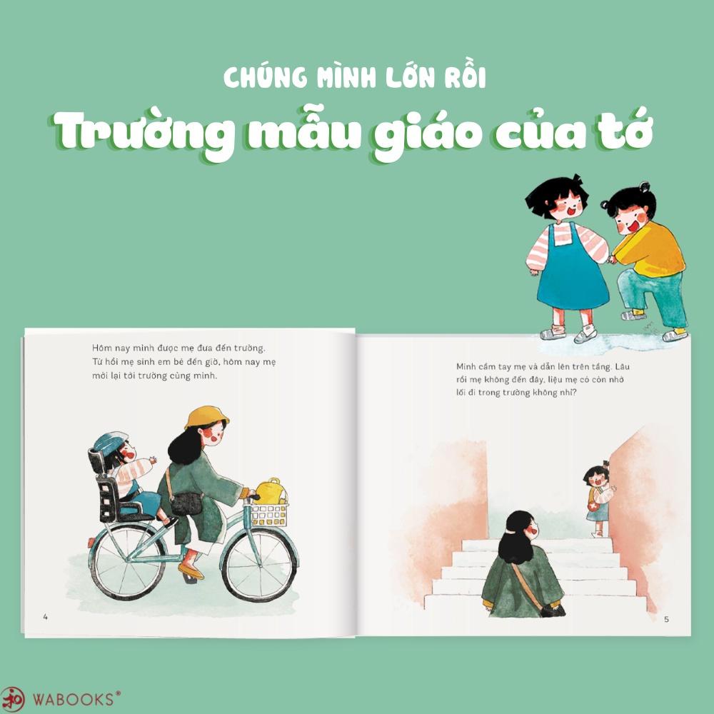 Chúng mình lớn rồi Ehon dành cho trẻ từ 3 - 6 tuổi - Bản Quyền