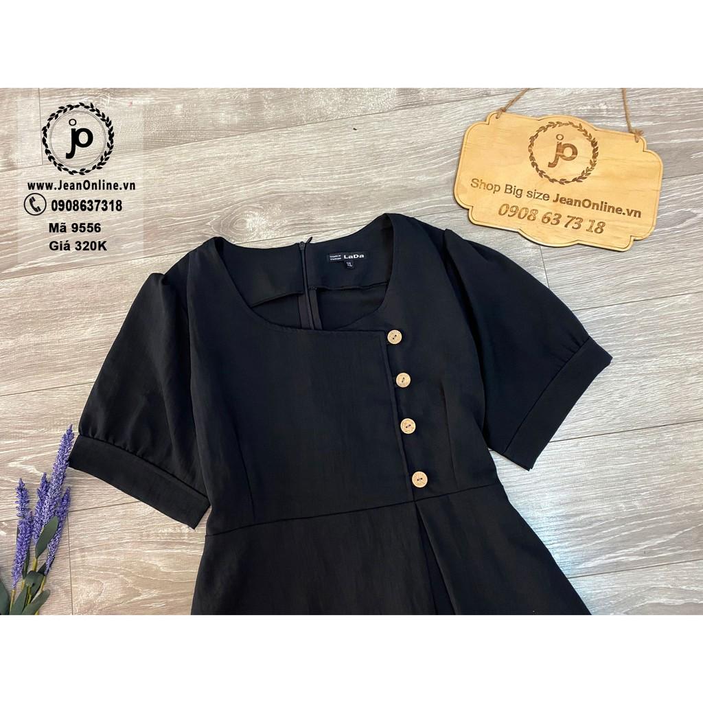 Đầm Linen Nút Gỗ đầm bigsize, thời trang ngoại cỡ, thời trang nữ