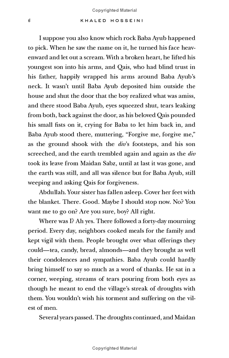 And The Mountains Echoed