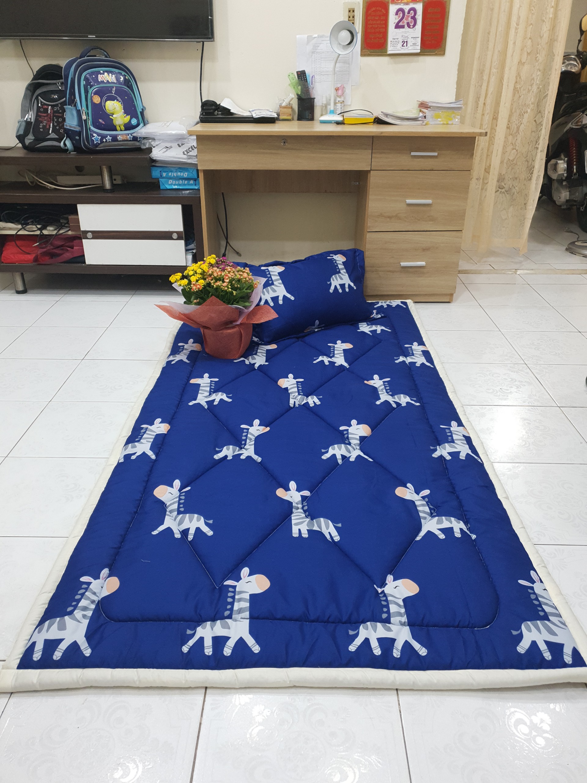 NỆM VĂN PHÒNG- ĐỆM NGỦ VĂN PHÒNG 80X200cm DÀY 3cm