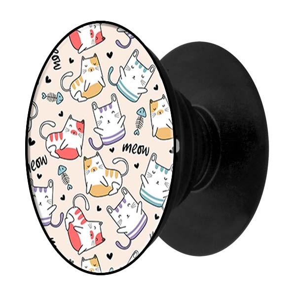 Popsocket in hình dành cho điện thoại mẫu Mèo Meow