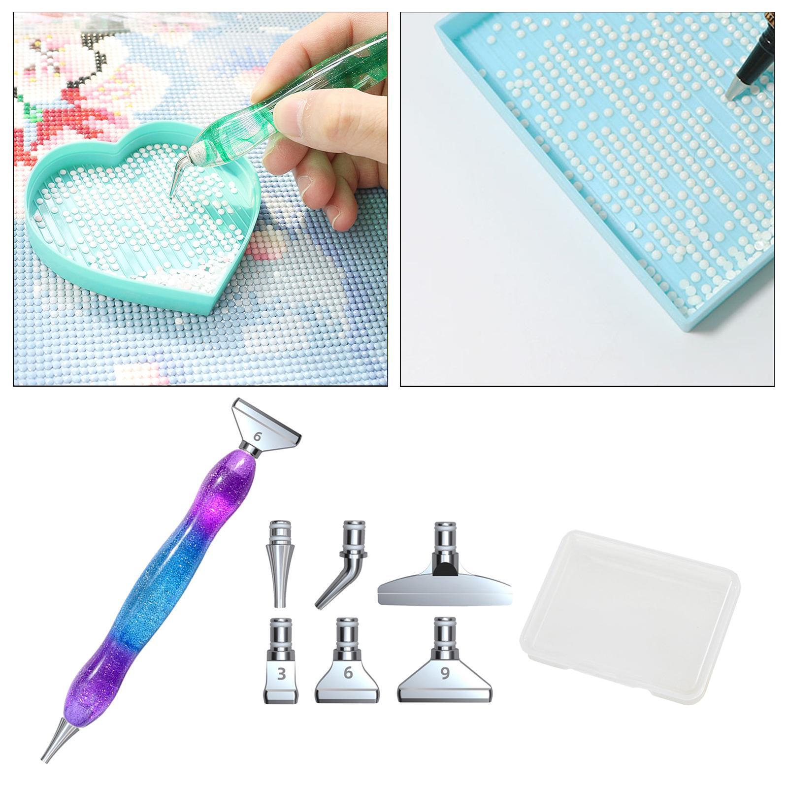 Diamond Painting Pen, Diamond Art Tools Accessories Pen,Handmade Diamond Art Pen,Ergonomic Drill Pen for Diamond Painting Cross Stitch Sewing