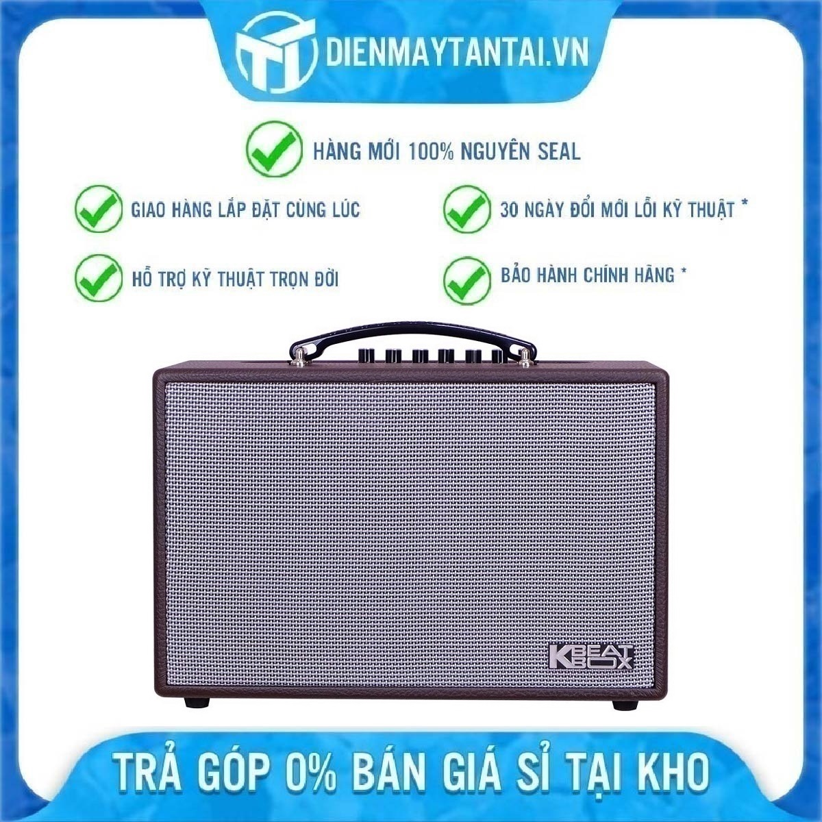 Dàn karaoke di động xách tay ACNOS CS160 - HÀNG CHÍNH HÃNG