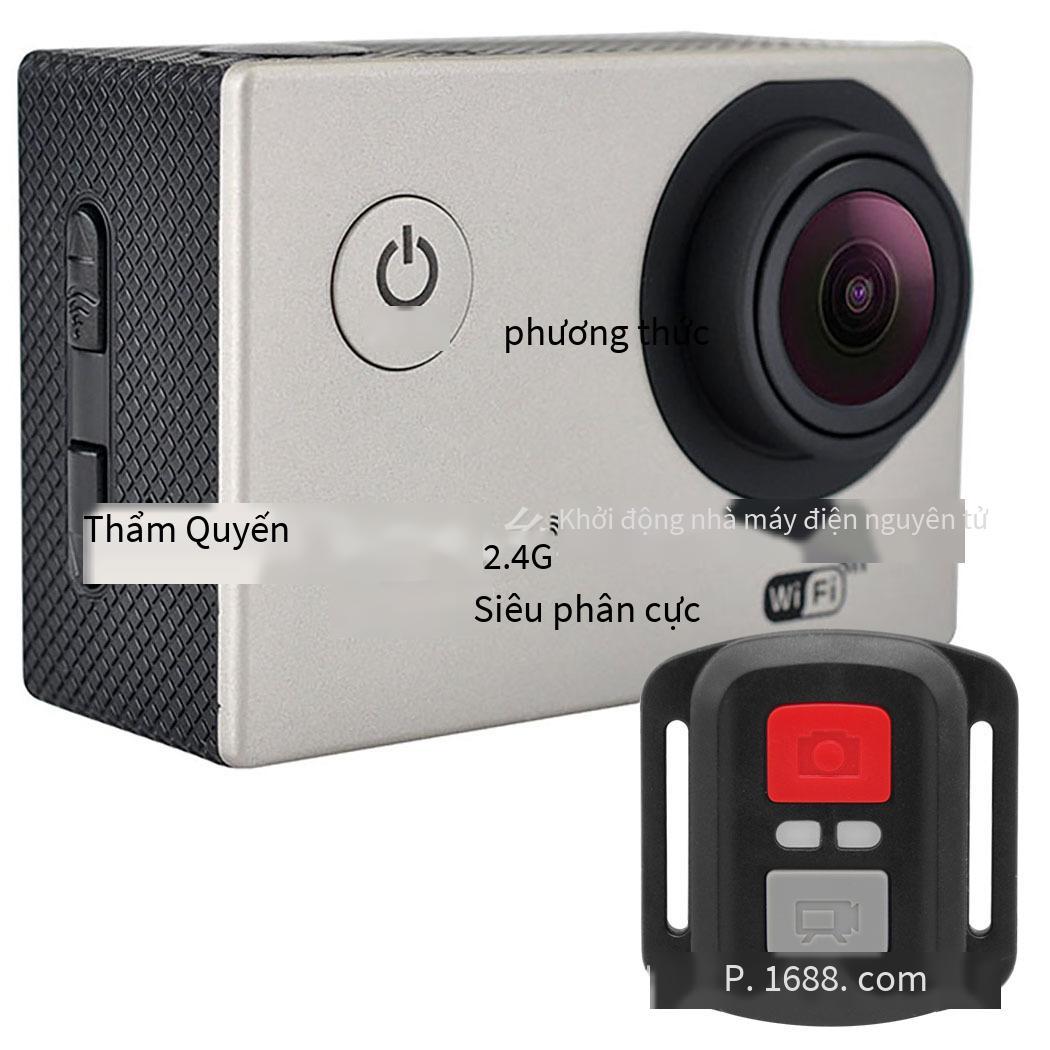 Giá thấp nhất bán trực tiếp Camera thể thao chống nước F60R 4K Allwinner góc rộng 170 độ có camera WiFi điều khiển từ xa