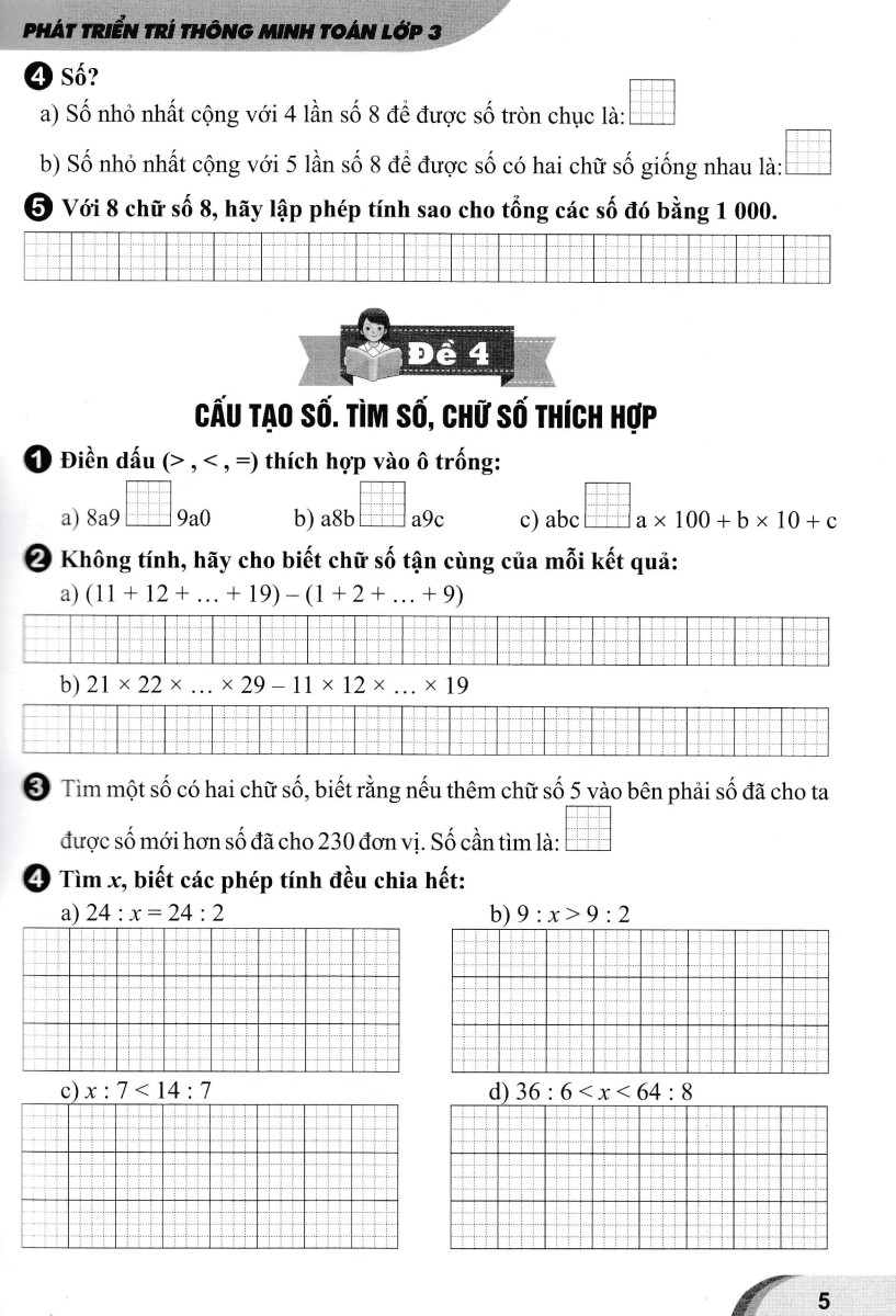 Phát Triển Trí Thông Minh Toán Lớp 3 (Biên Soạn Theo Chương Trình Giáo Dục Phổ Thông Mới - ND)