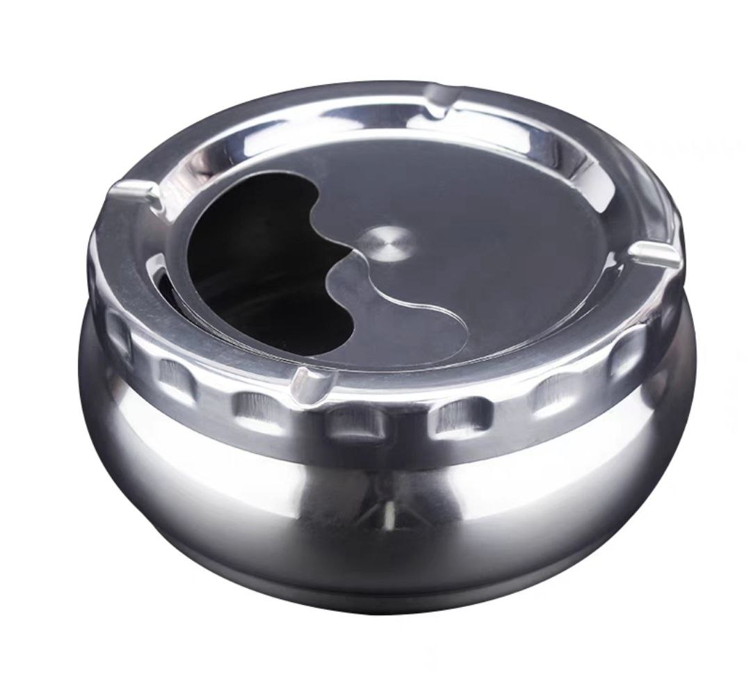 Gạt tàn thuốc inox nắp xoay A10-A12