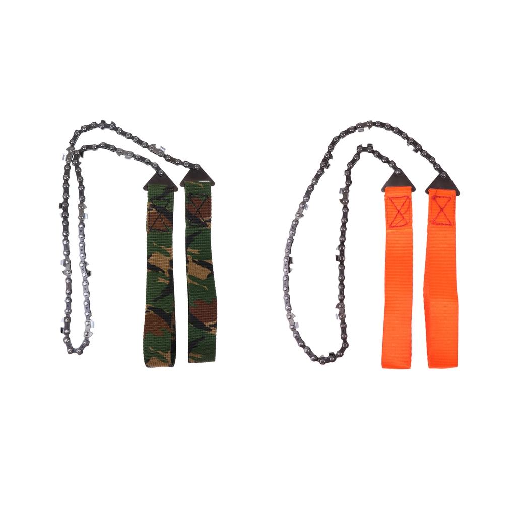 Alloy Steel Pocket Wire Saw Emergency Camping Hunting Survival Tool Camo