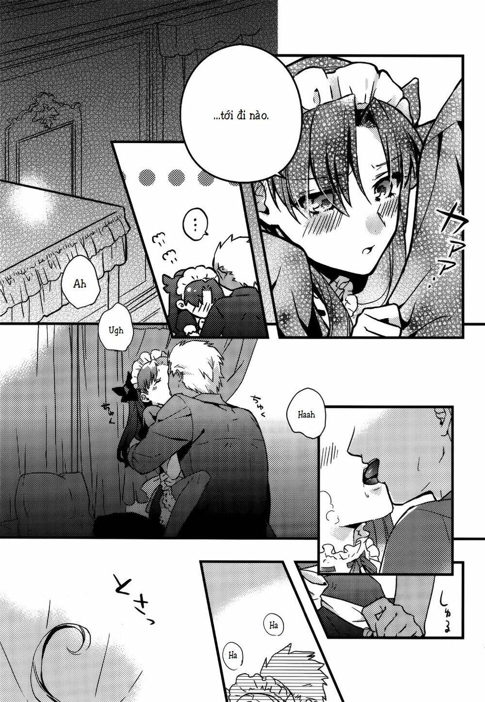 chén thánh: đêm định mệnh - doujinshi archer x rin chapter 14 4