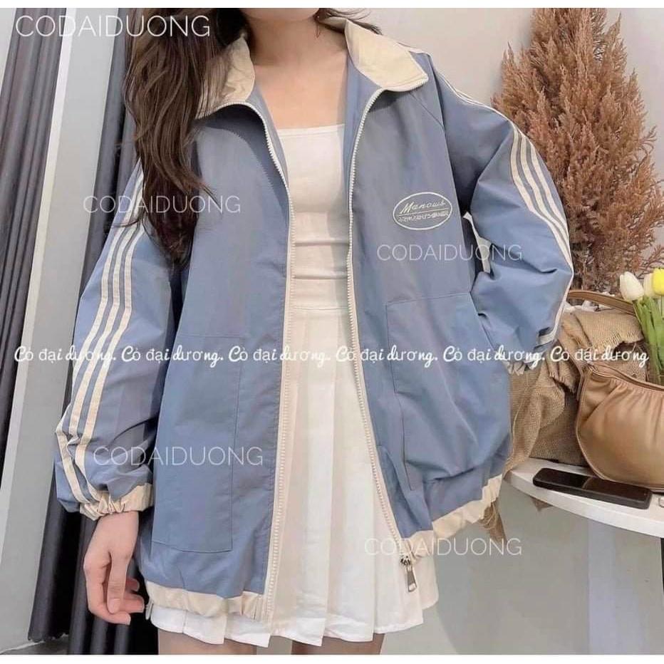 Áo Khoác Dù MERO 2 Lớp Cao Cấp, Cổ Đứng 2 Túi Lớn Thời Trang