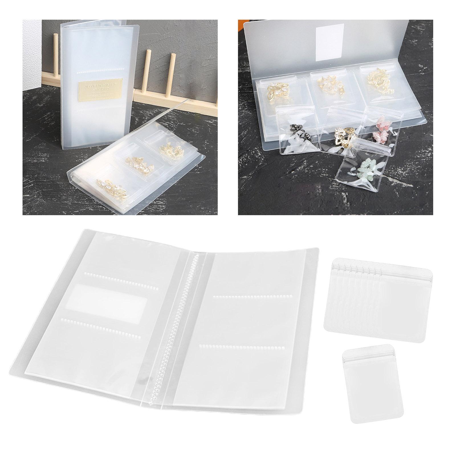 PVC Jewelry Storage Organizer for Earrings Album Cards