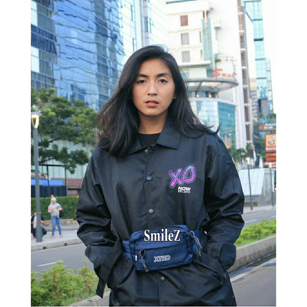 Áo khoác nam nữ Now SAIGON jacket unisex form rộng cổ bẻ dù Mero 2 lớp hàng mới bao đẹp TP0063