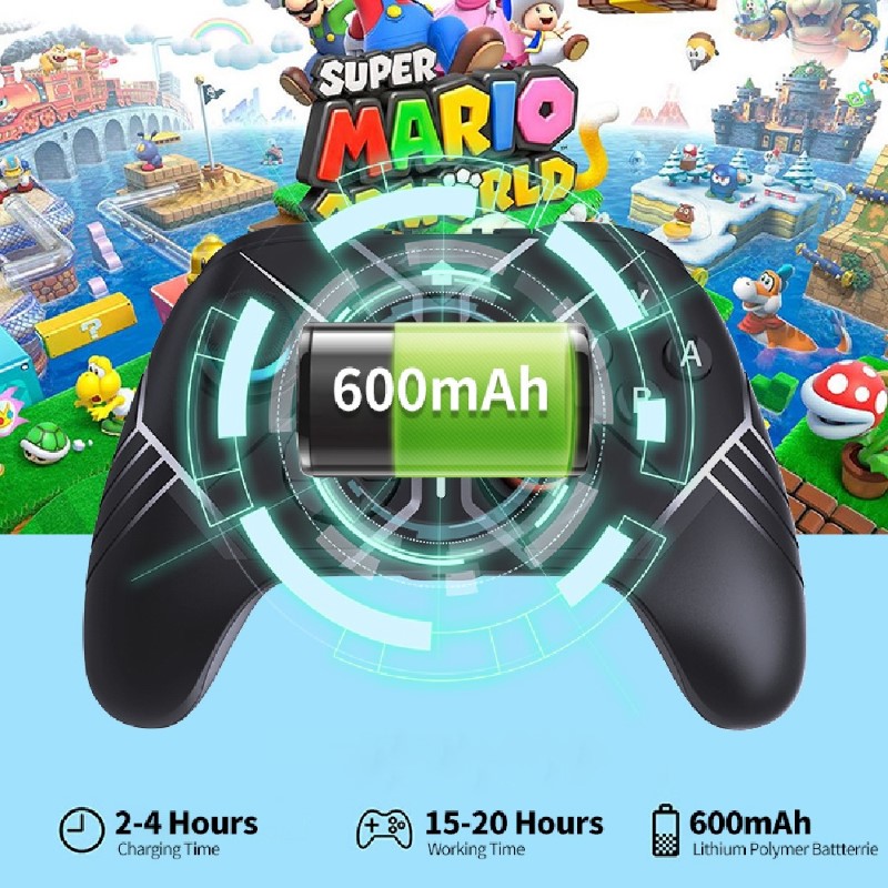 Gamepad tay game Không dây Bluetooth TS101 đa kết nối cho máy tính, laptop, smartphone, máy tính bảng hàng nhập khẩu