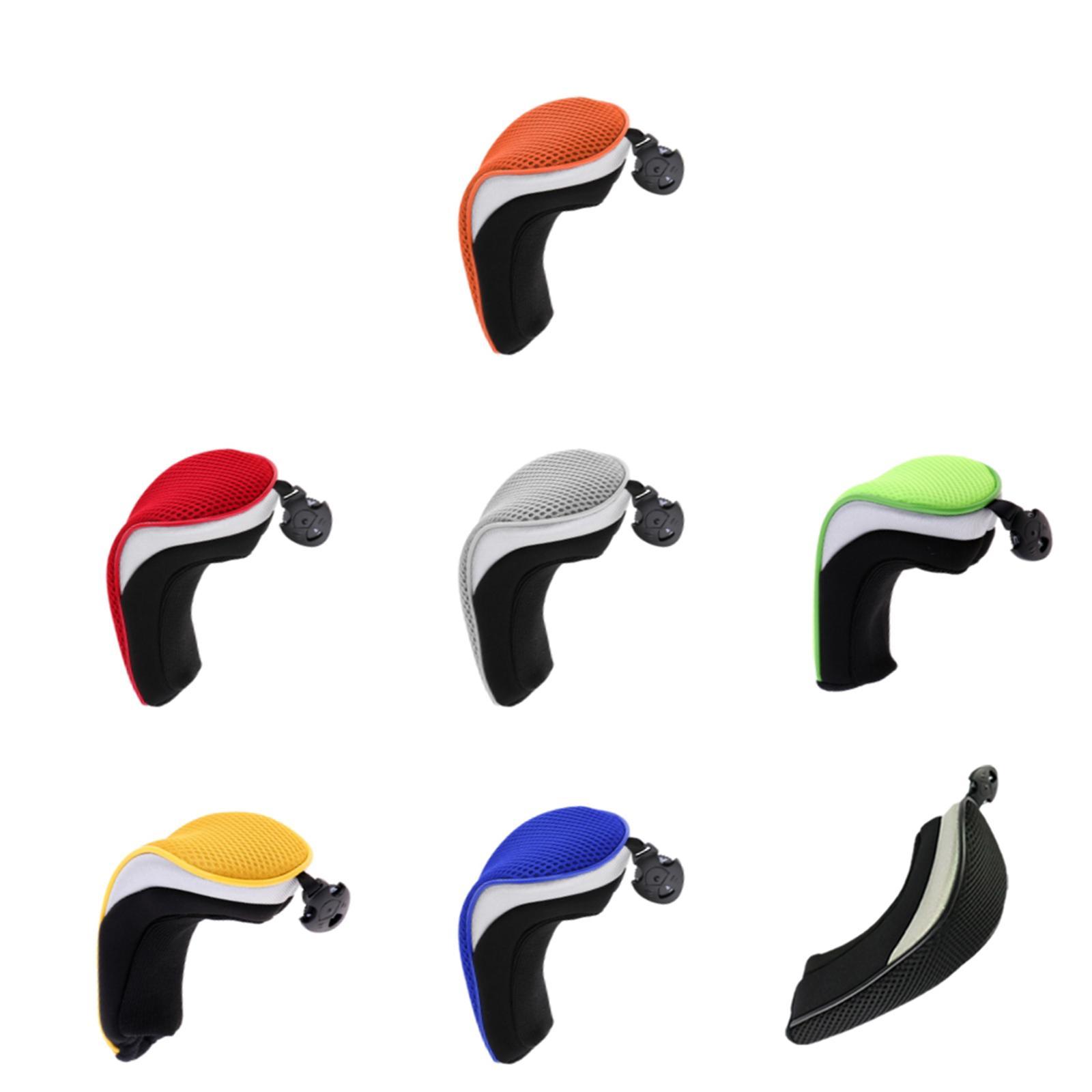 2x Golf Hybrid UT Club Head Cover Headcover W/ Number Tag