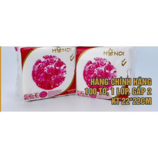 10 gói Giấy ăn Hà Nội vuông nhỏ