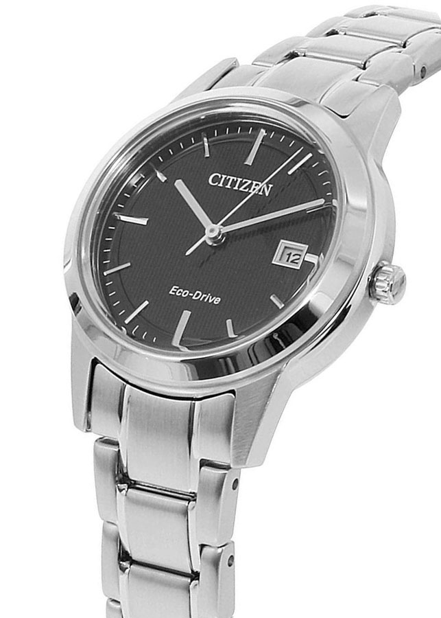 Đồng Hồ Nữ Citizen Dây Thép Không Gỉ FE1081-59E - Mặt Đen