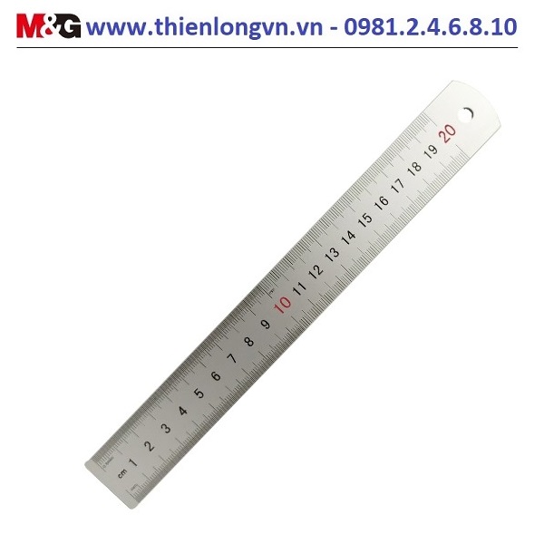 Thước kẻ nhôm 20cm M&amp;G - ARLN0483