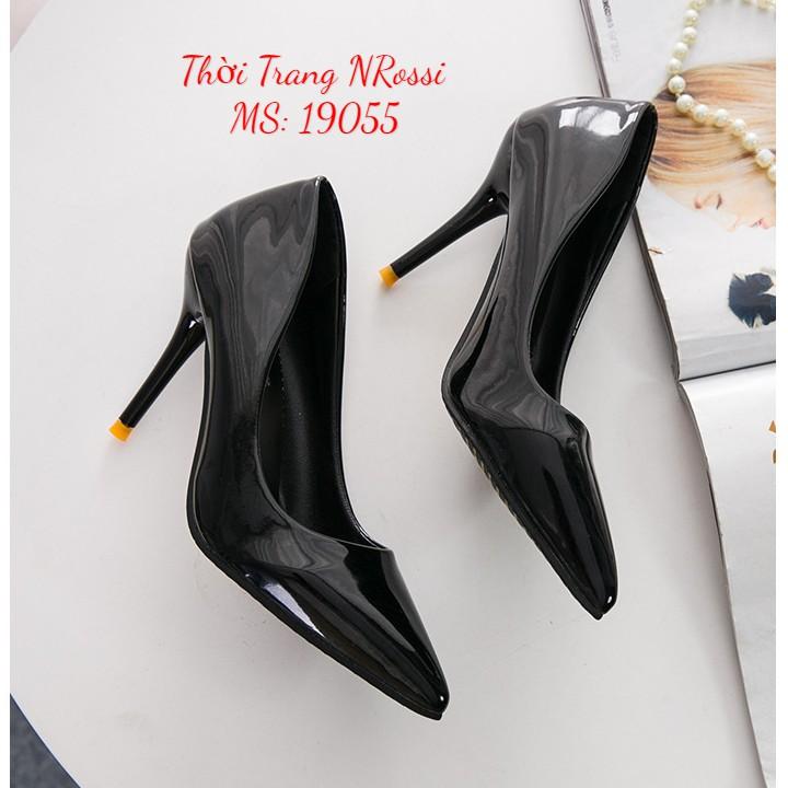FREESHIP Giày cao gót bít mũi gót nhọt 7 phân big size 40 41 42 43
