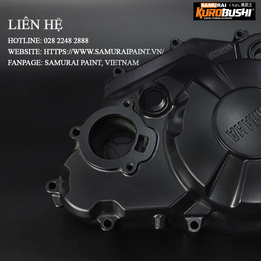 COMBO Sơn Samurai - Màu kim loại X - Y81 gồm 3 chai đủ quy trình độ bền cao