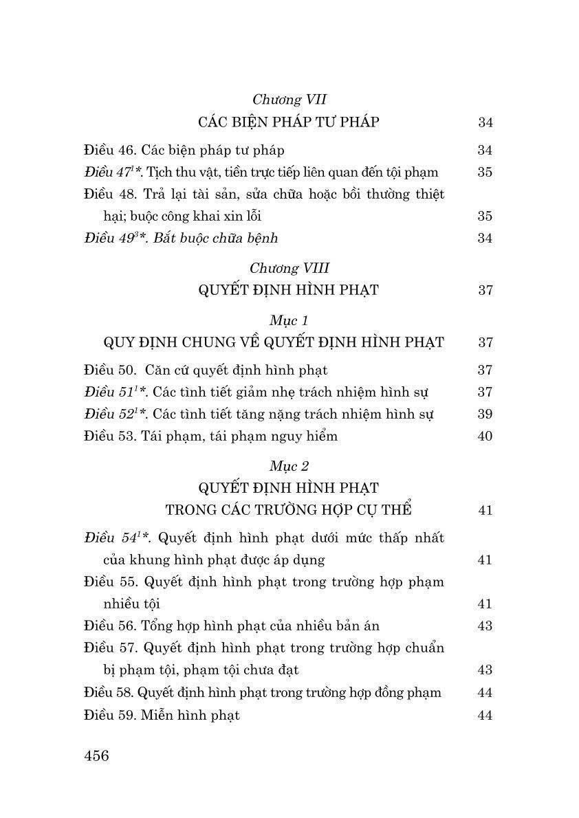 Sách Bộ Luật Hình Sự Hiện Hành (Bộ Luật Năm 2015, Sửa Đổi, Bổ Sung Năm 2017)