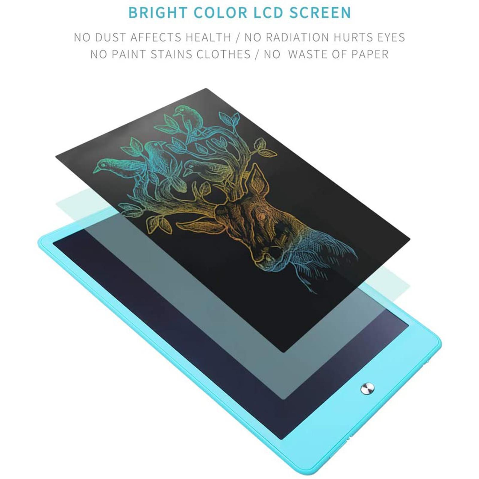 Ultra-thin 10 inch LCD Writing Tablet Electronic Graphic Board Pad Blue