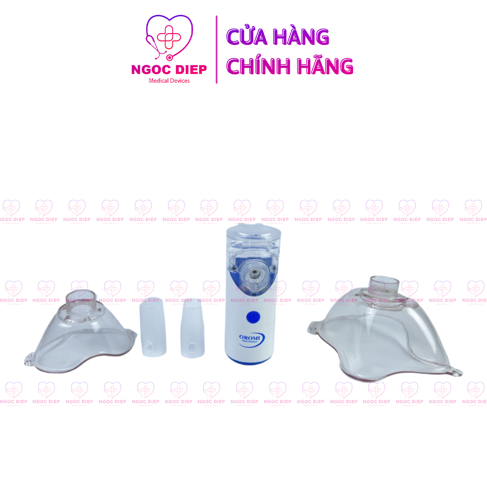 Máy xông mũi họng khí dung siêu âm cầm tay cao cấp OROMI MY-125 - Bảo hành chính hãng 2 năm